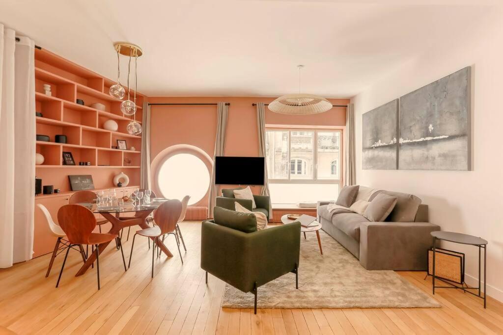 Modern 2 Bedrooms Near Louvre Paris Exteriör bild